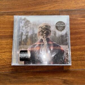 Taylor Swift Brown Plaid Evermore CD Jacket